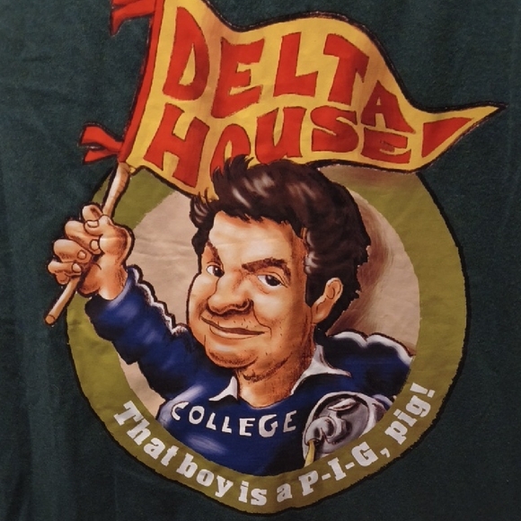 BNWT - Animal House Graphic Tee - Forest Green - Picture 3 of 5